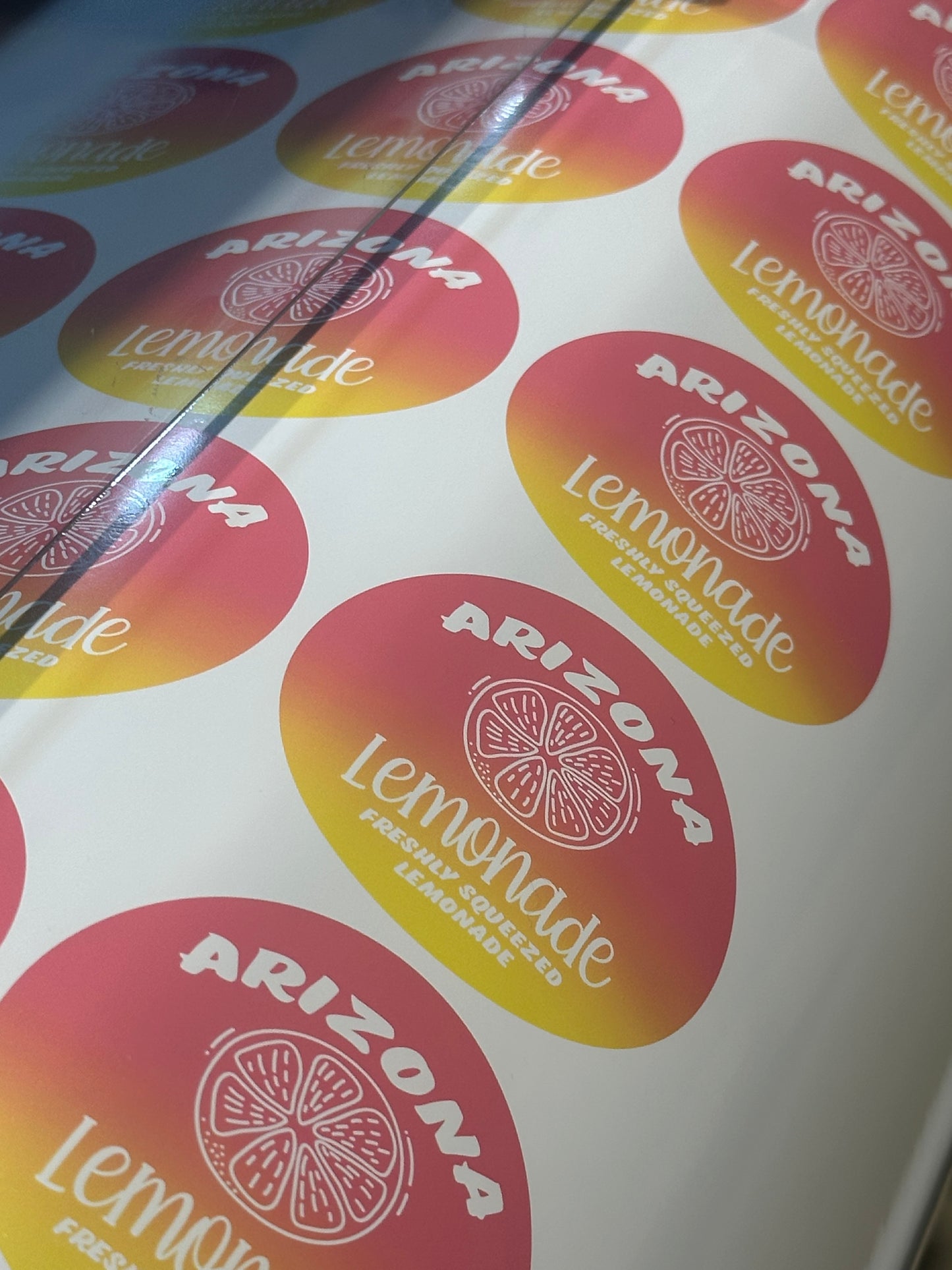PRINT YOUR LOGO - VINYL LABEL STICKERS - Commercial Grade Quality!