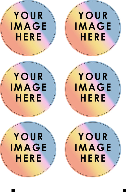 3-inch Round Label Sheets