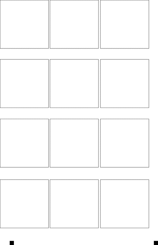 2-inch Square Label Sheets